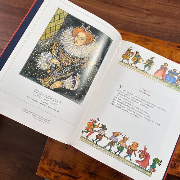 Vintage 1999 William Shakespeare & The Globe Hardcover Book - Picture 6 of 11